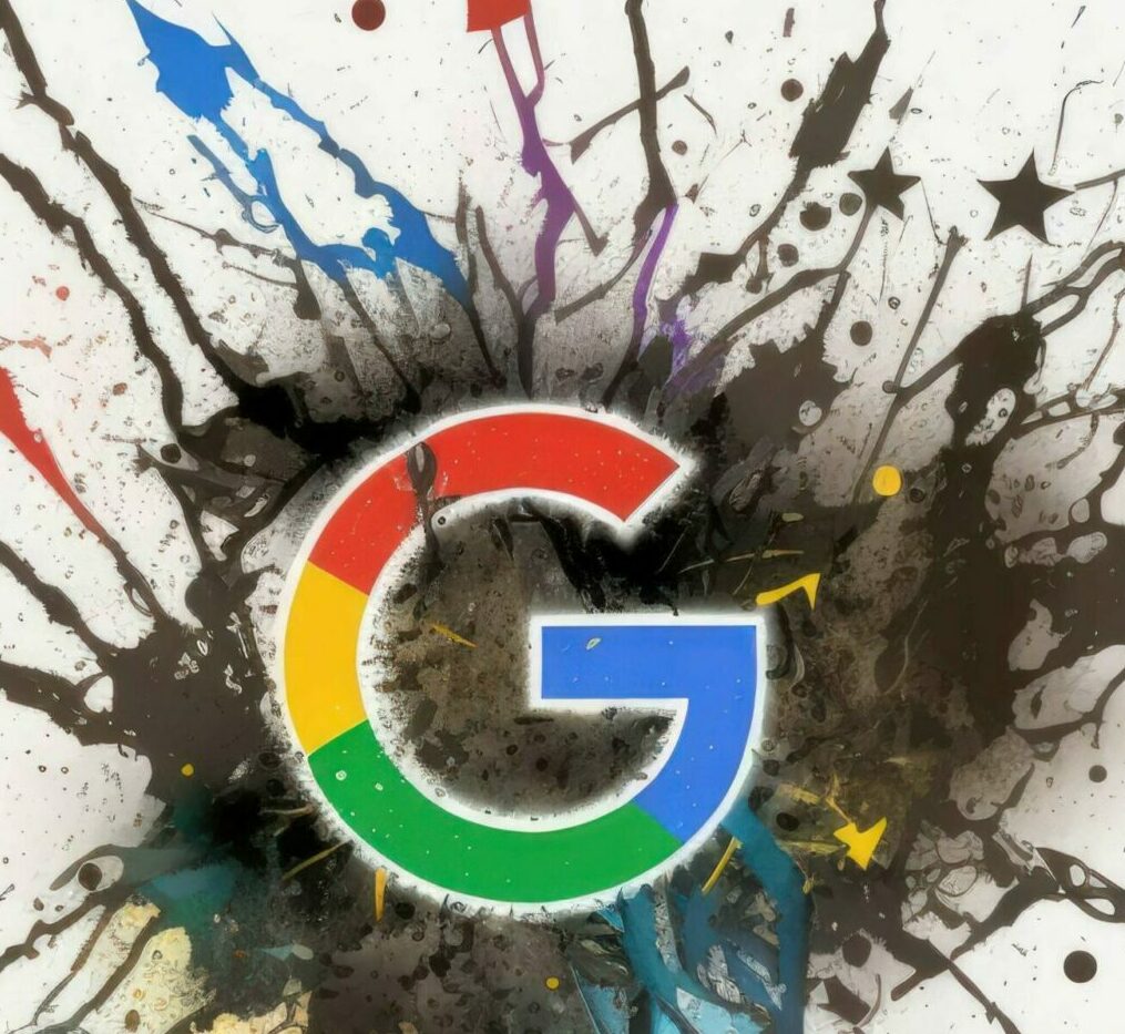 לוגו מקושקש של גוגל